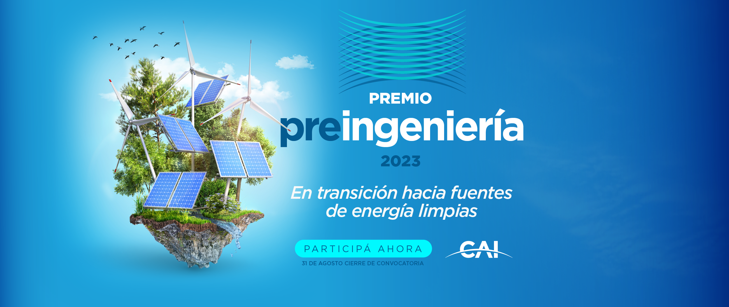 Invitación al XXIII Premio Nacional Pre Ingeniería del Centro Argentino de Ingenieros