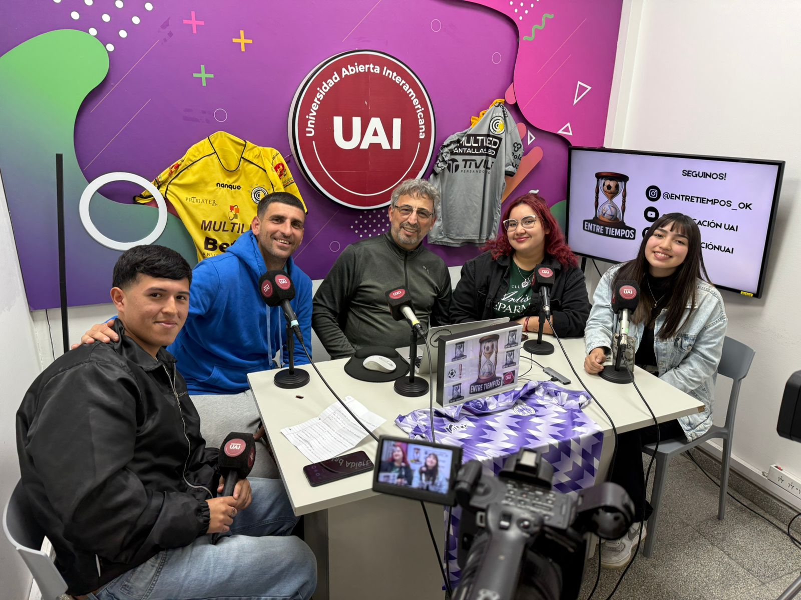 Entre Tiempos: un streaming creado por y para los estudiantes de periodismo deportivo 