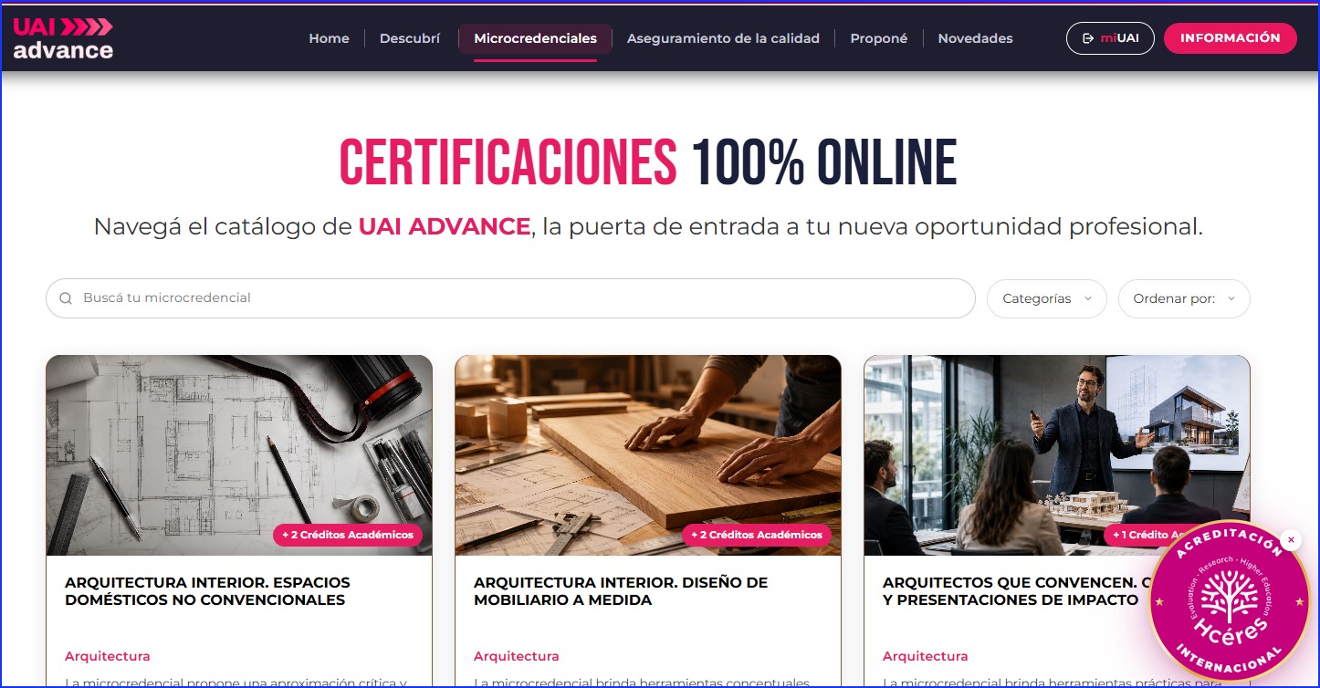 Tendencias: Llegó UAI Advance, el nuevo programa de Microcredenciales que potencia tu carrera Tendencias: Llegó UAI Advance, el nuevo programa de Microcredenciales que potencia tu carrera